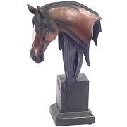Kôň hlava keramický