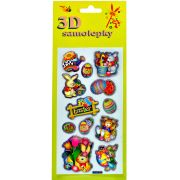 Samolepky 3D